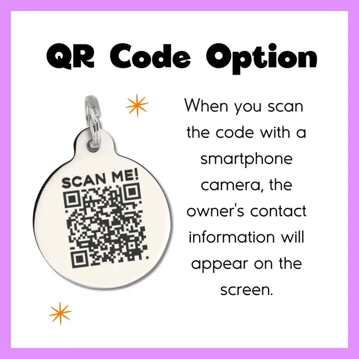 Dog ID Tags w/QR Codes